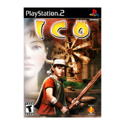Ico for PlayStation 2, front cover of the complete-in-box copy