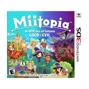 Miitopia for Nintendo 3DS, front cover of the complete-in-box copy