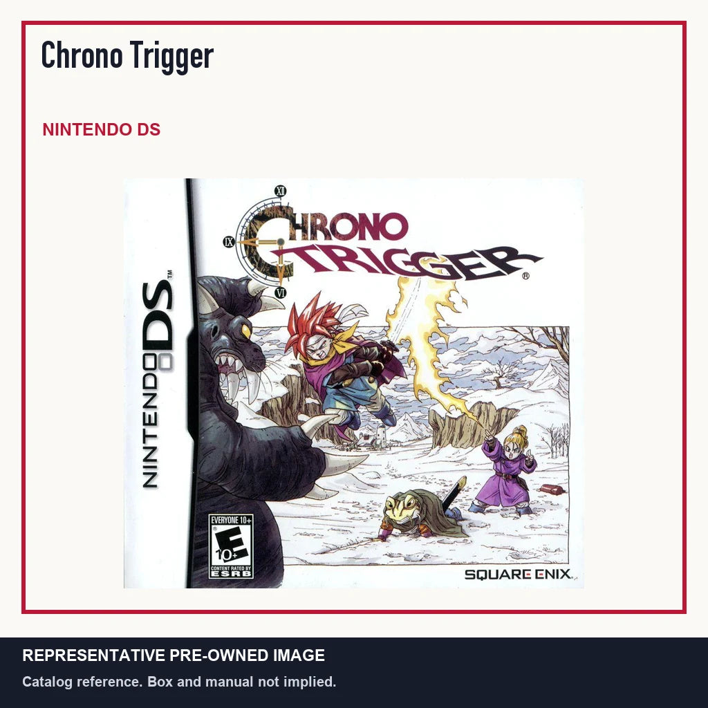 Representative pre-owned Chrono Trigger (Nintendo DS), minimal product layout.