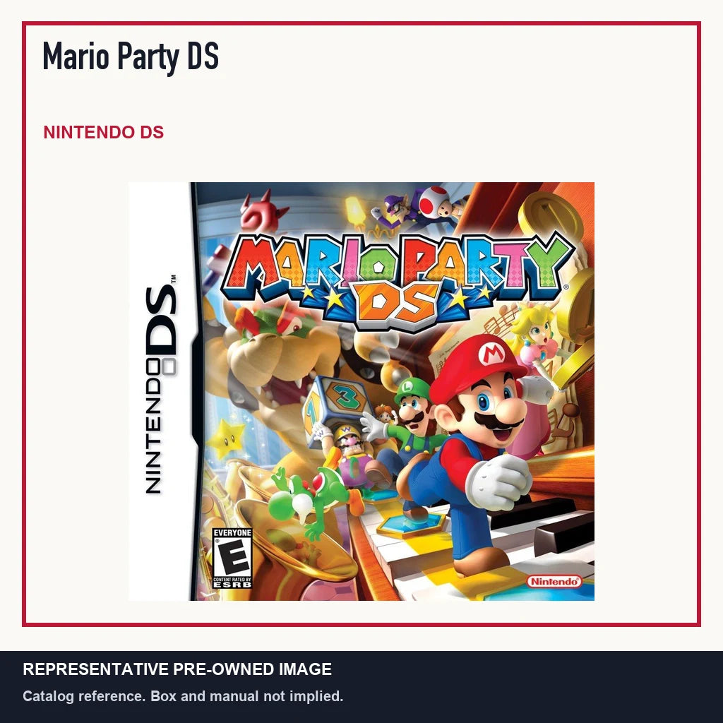 Representative pre-owned Mario Party DS (Nintendo DS), minimal product layout.
