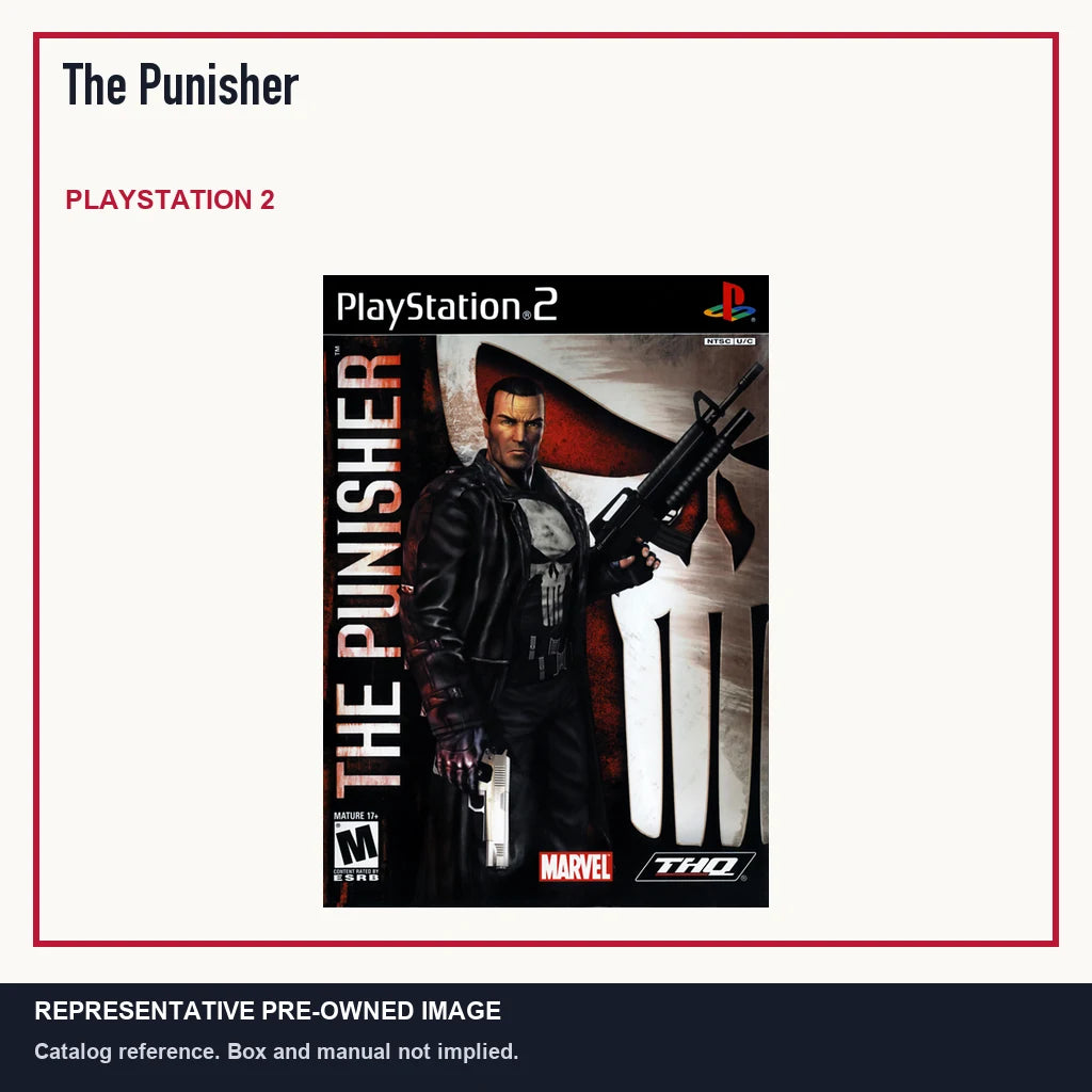 Representative pre-owned The Punisher (PlayStation 2), minimal product layout.
