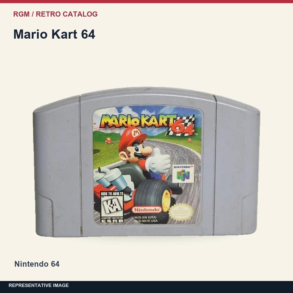 Mario Kart 64: minimal catalog representative image
