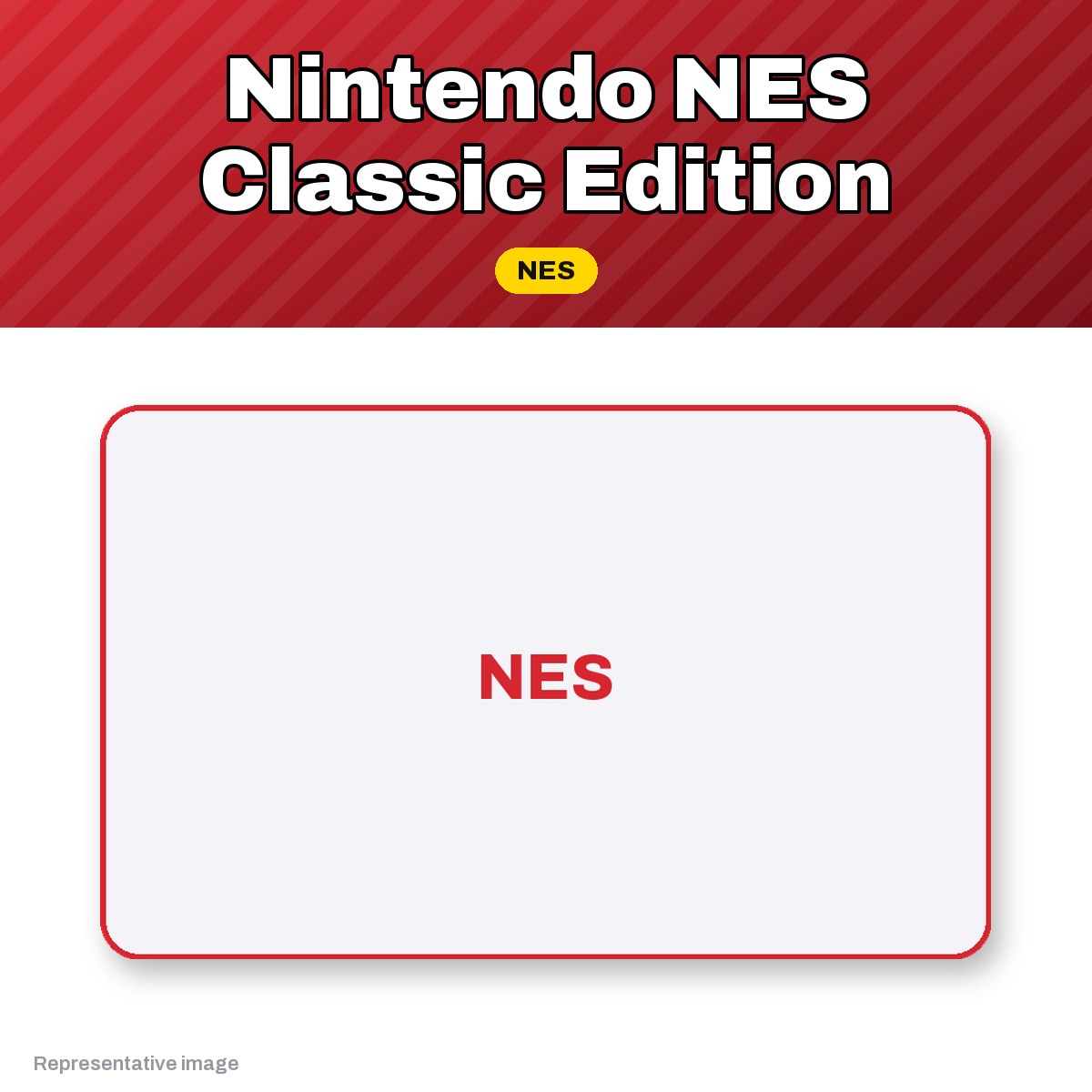Representative Nintendo NES Classic Edition console, pre-owned