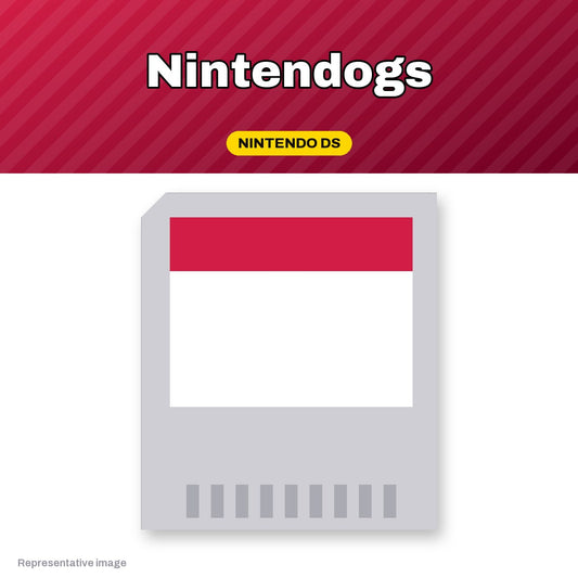 Representative Nintendogs Nintendo DS game card, pre-owned