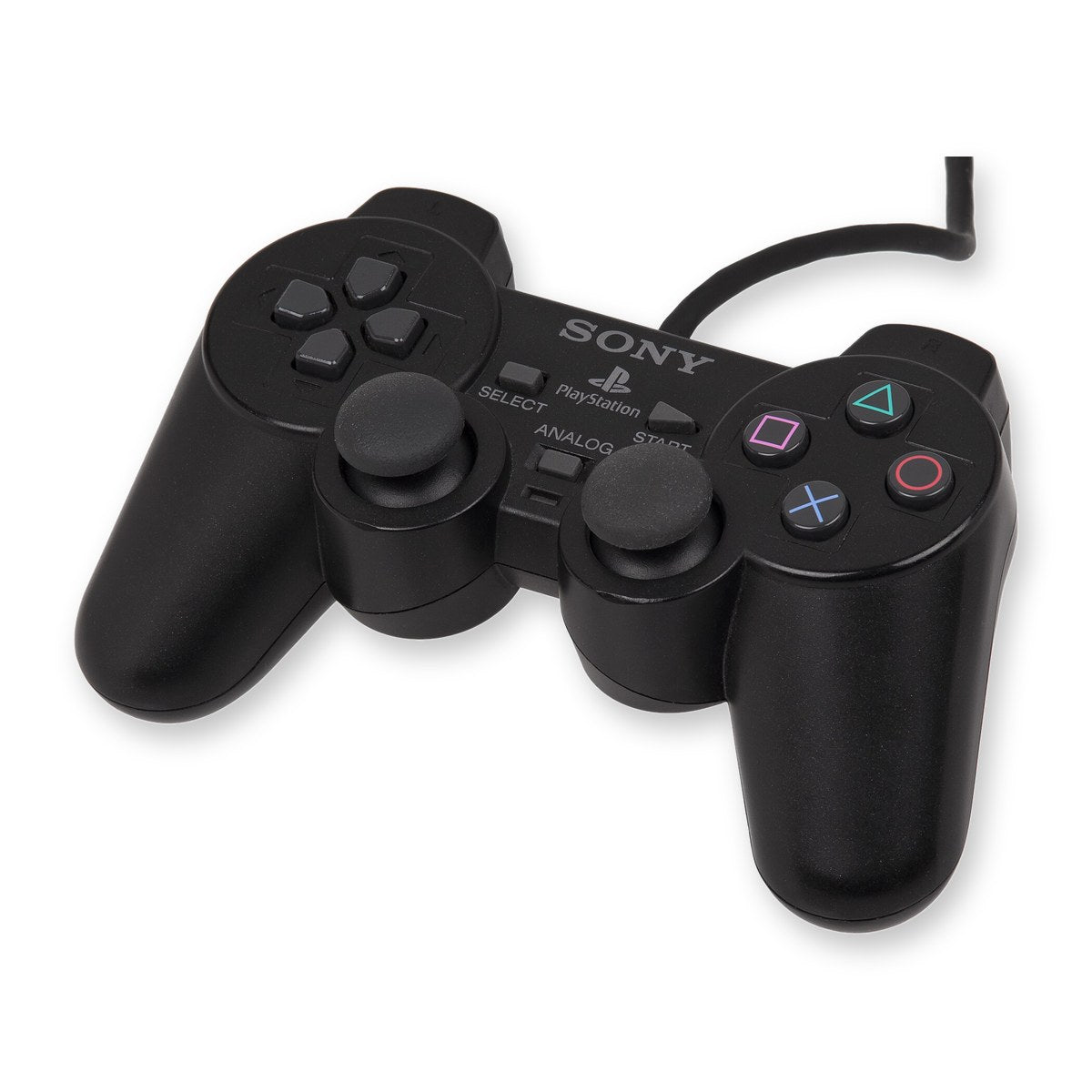 Representative Sony DualShock 2 controller for PlayStation 2, pre-owned