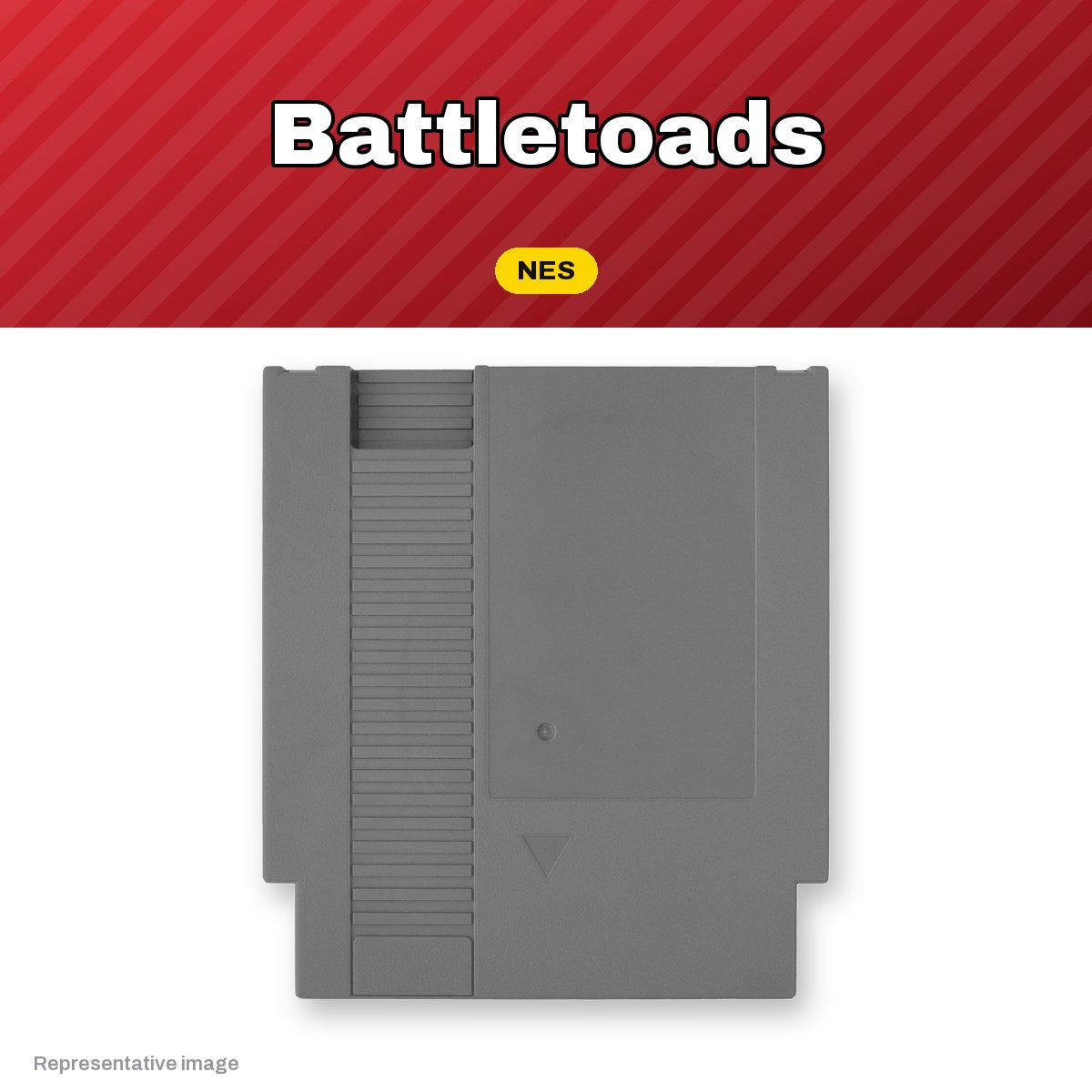 Representative Battletoads NES cartridge, pre-owned