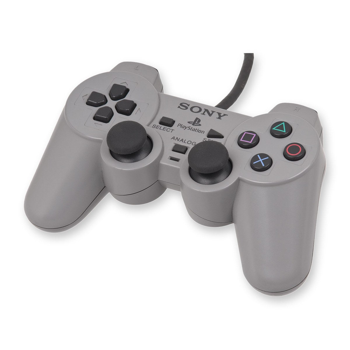 Representative Sony DualShock controller for PlayStation 1, pre-owned