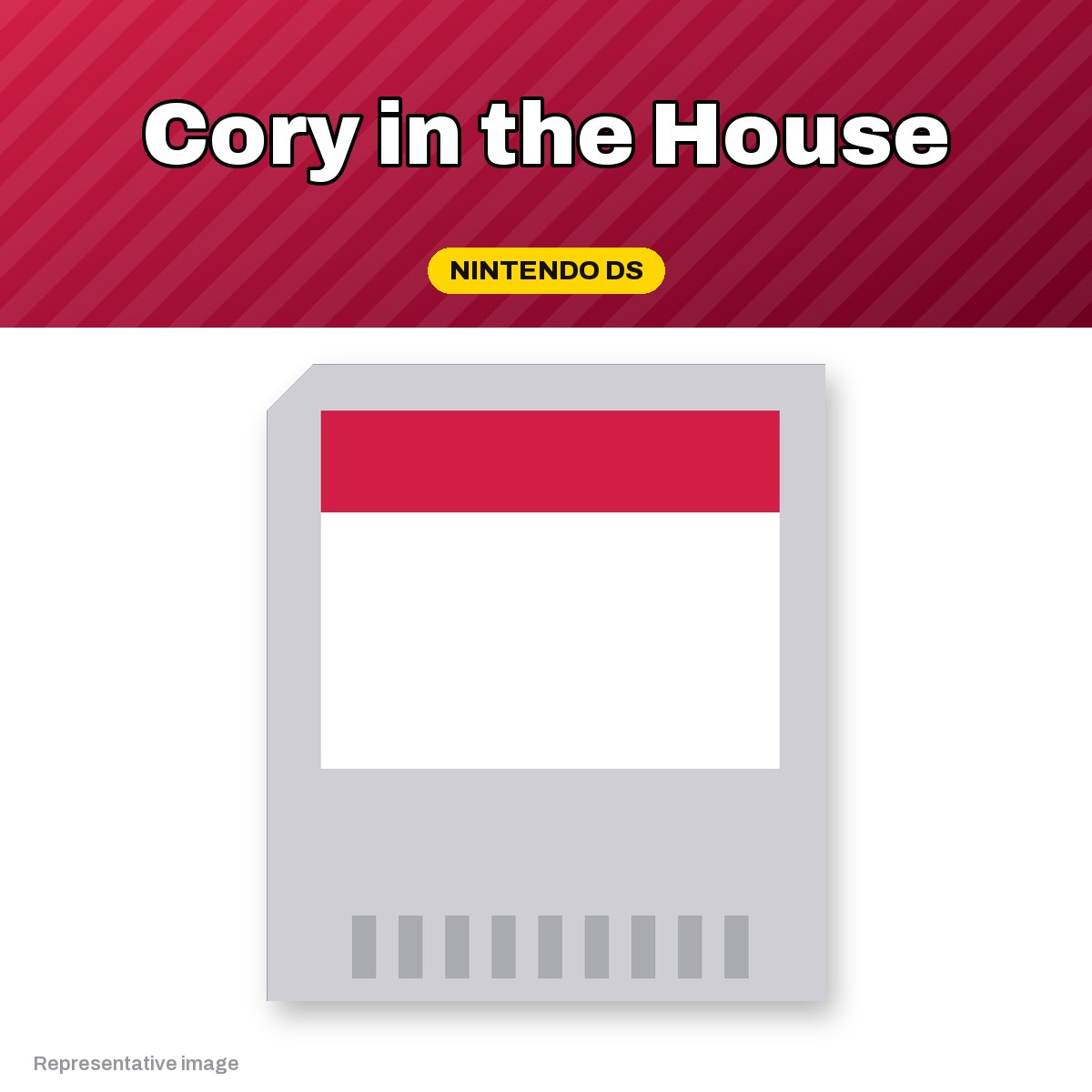 Representative Cory in the House Nintendo DS game card, pre-owned