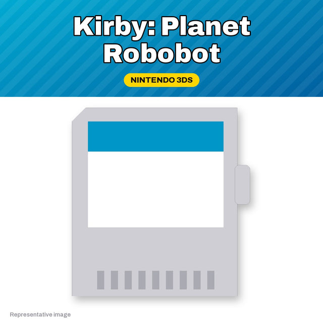 Representative Kirby: Planet Robobot Nintendo 3DS game card, pre-owned