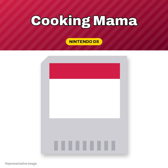 Representative Cooking Mama Nintendo DS game card, pre-owned