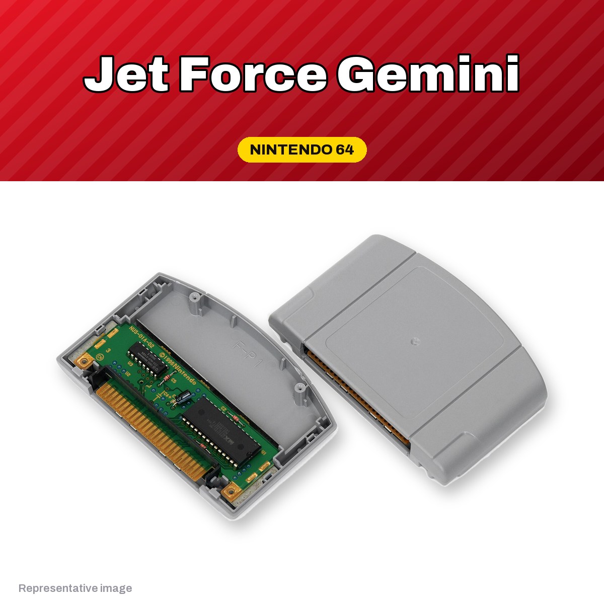 Representative Jet Force Gemini Nintendo 64 cartridge, pre-owned