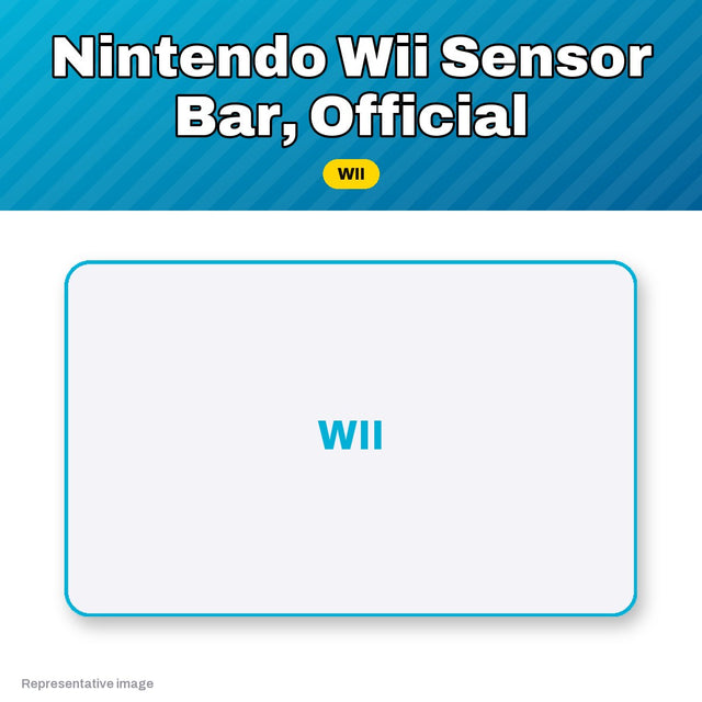 Representative Nintendo Wii Sensor Bar, pre-owned
