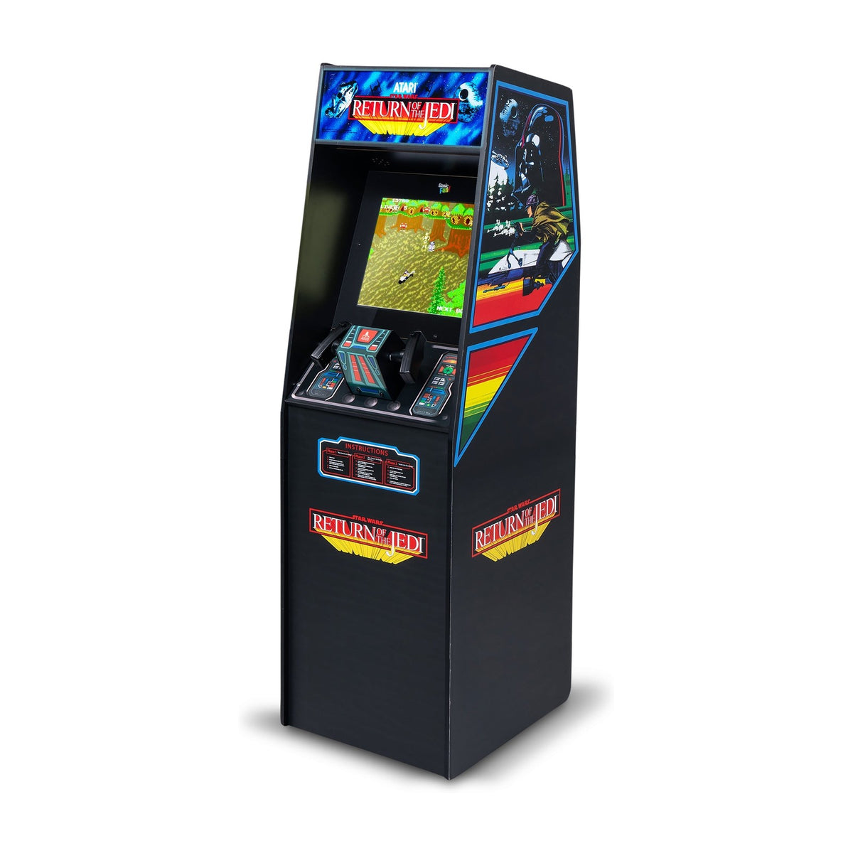 Arcade Classics Atari Star Wars Ultra Series Arcade Machine, front view on a white background