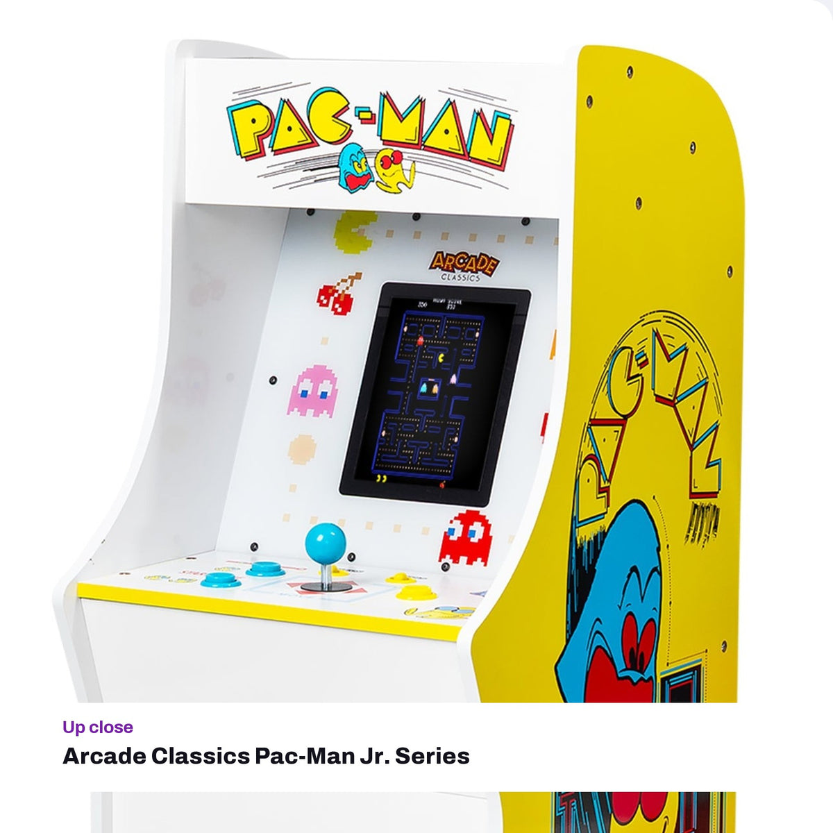 Arcade Classics Pac-Man Jr. Series Arcade Game (Pac-Man Junior Arcade), close-up detail
