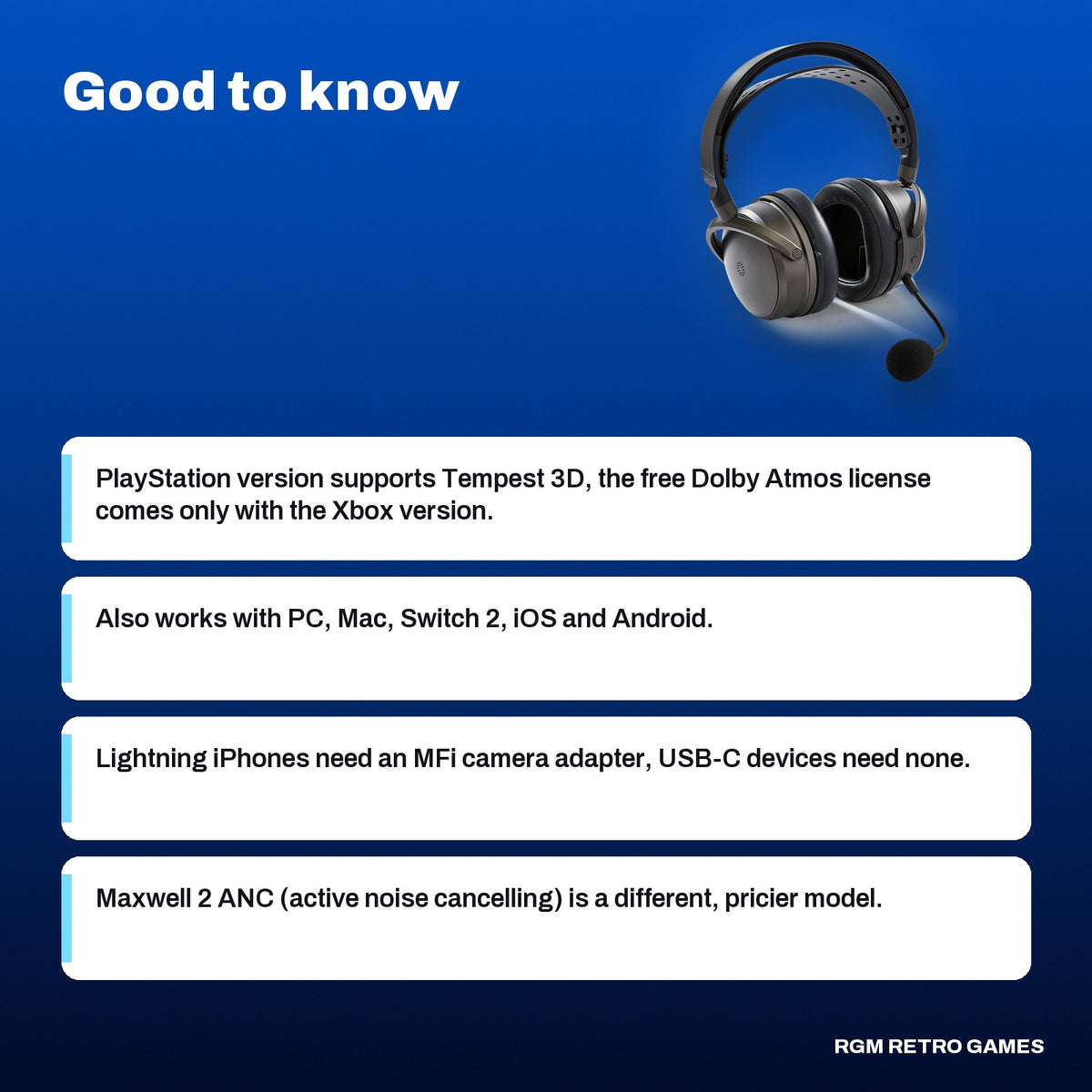 Audeze Maxwell 2 Wireless Gaming Headset for PlayStation, good to know before you buy