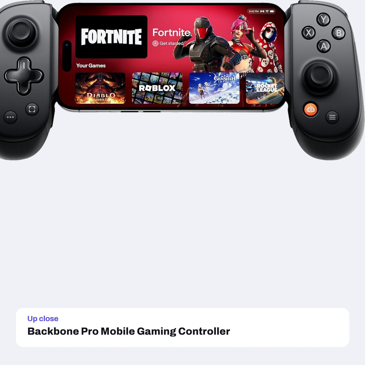Backbone Pro Mobile Gaming Controller (USB-C), close-up detail