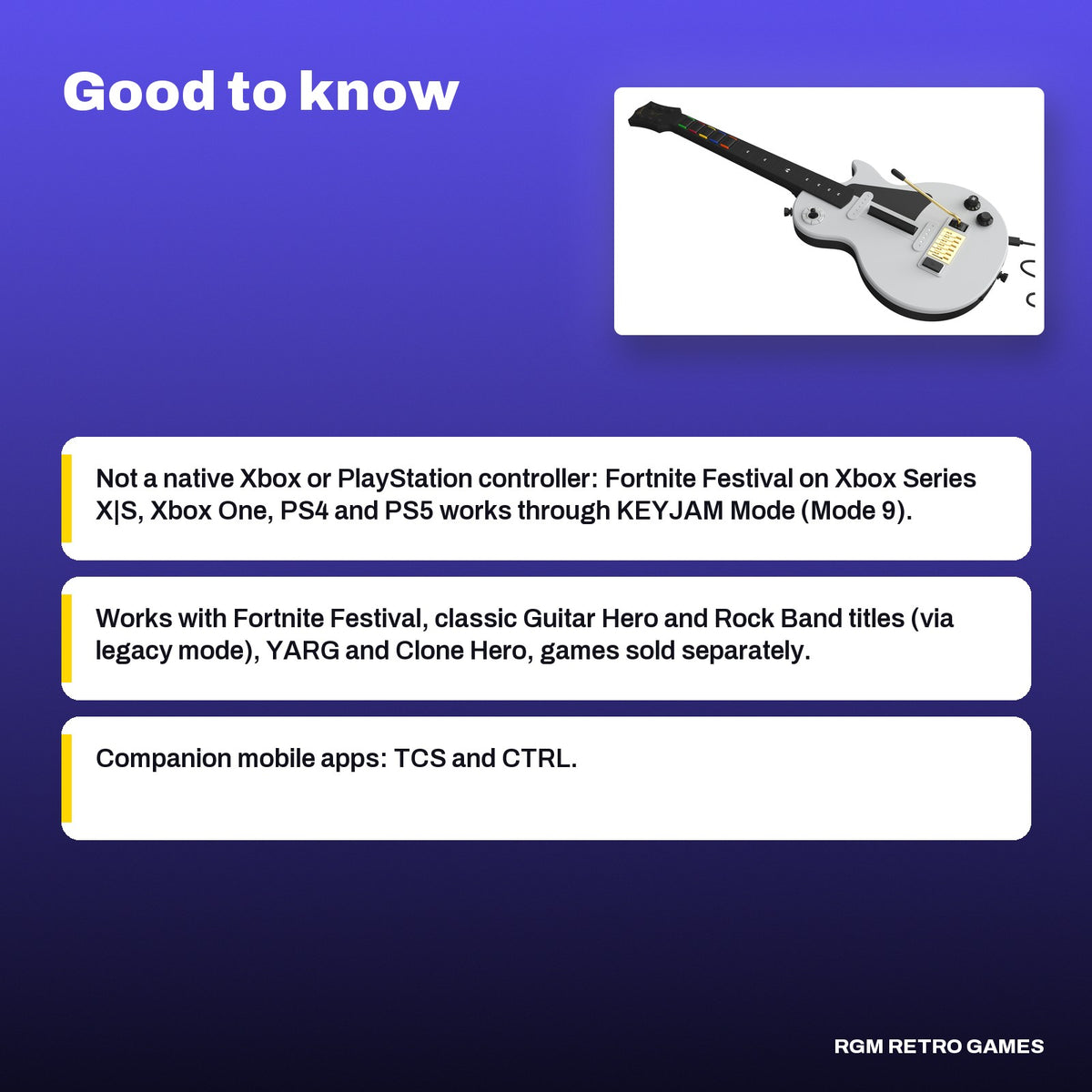 CRKD Gibson Les Paul Alpine White Pro Edition Guitar Controller (Multi-platform), good to know before you buy