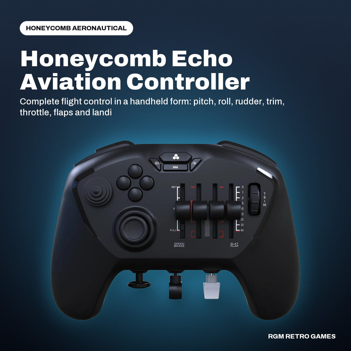 Honeycomb Echo Aviation Controller in a Honeycomb Aeronautical color scene