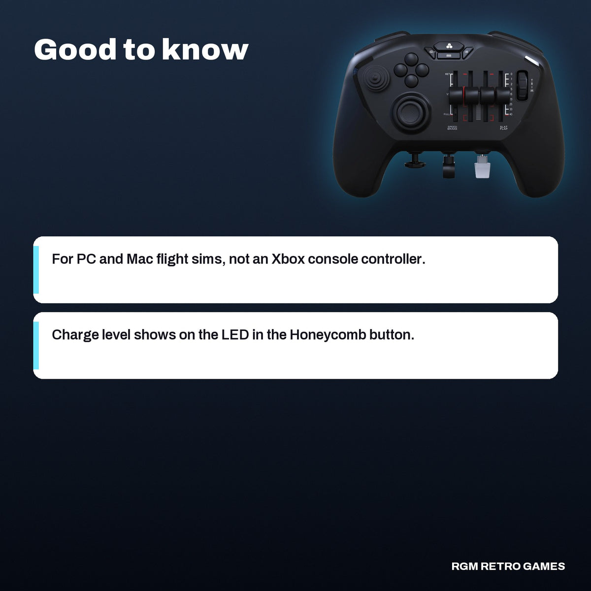 Honeycomb Echo Aviation Controller, good to know before you buy