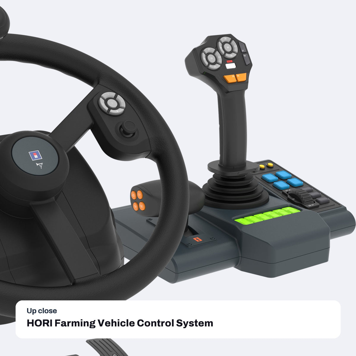 HORI Farming Vehicle Control System for PC (Windows 11/10), close-up detail