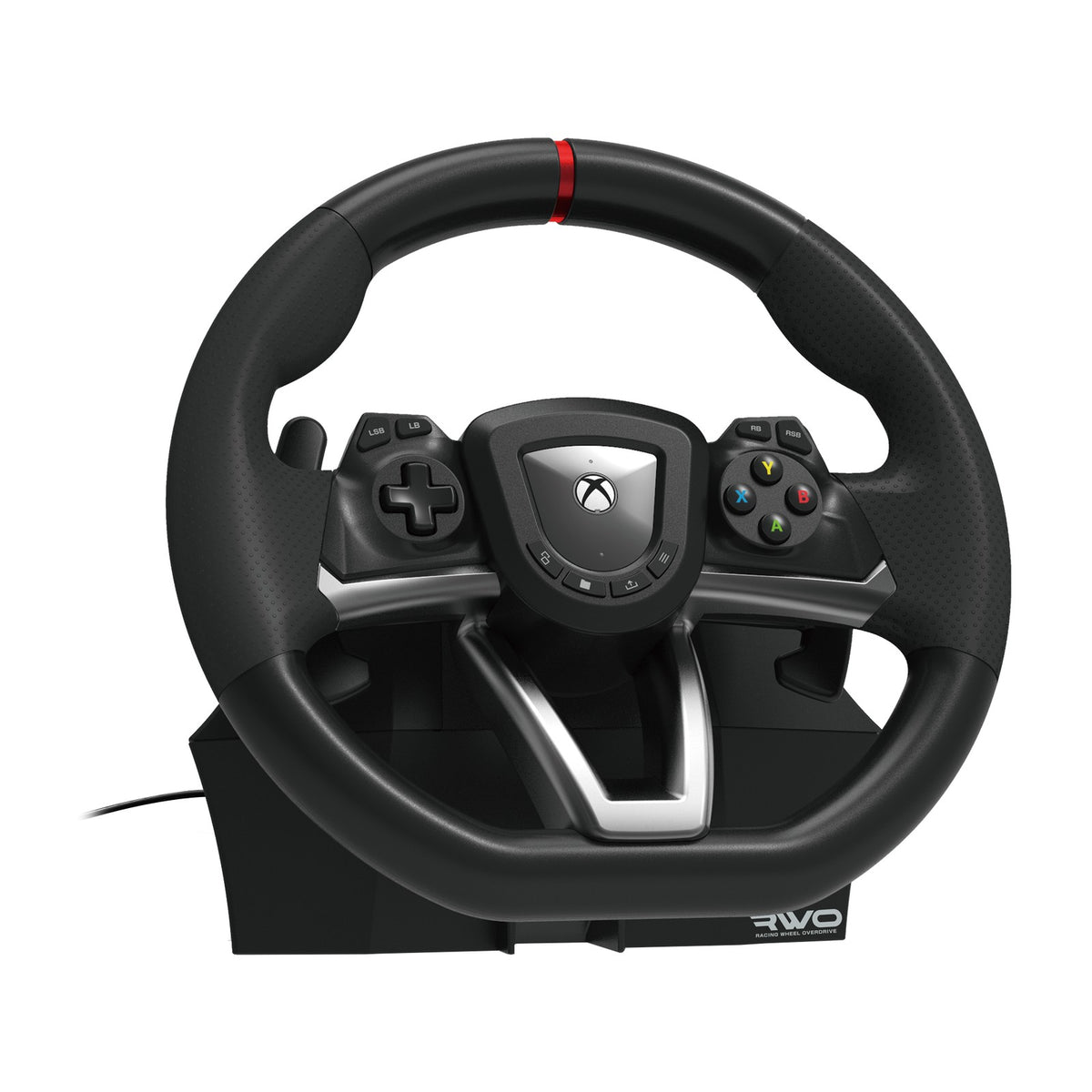 HORI Racing Wheel Overdrive for Xbox Series X|S, front view on a white background