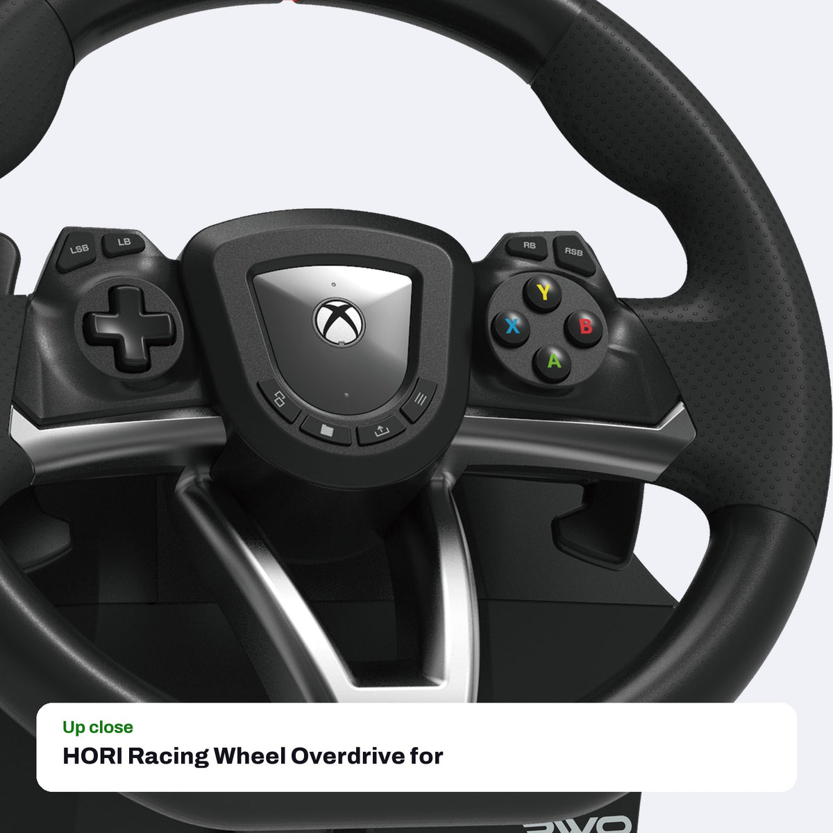 HORI Racing Wheel Overdrive for Xbox Series X|S, close-up detail