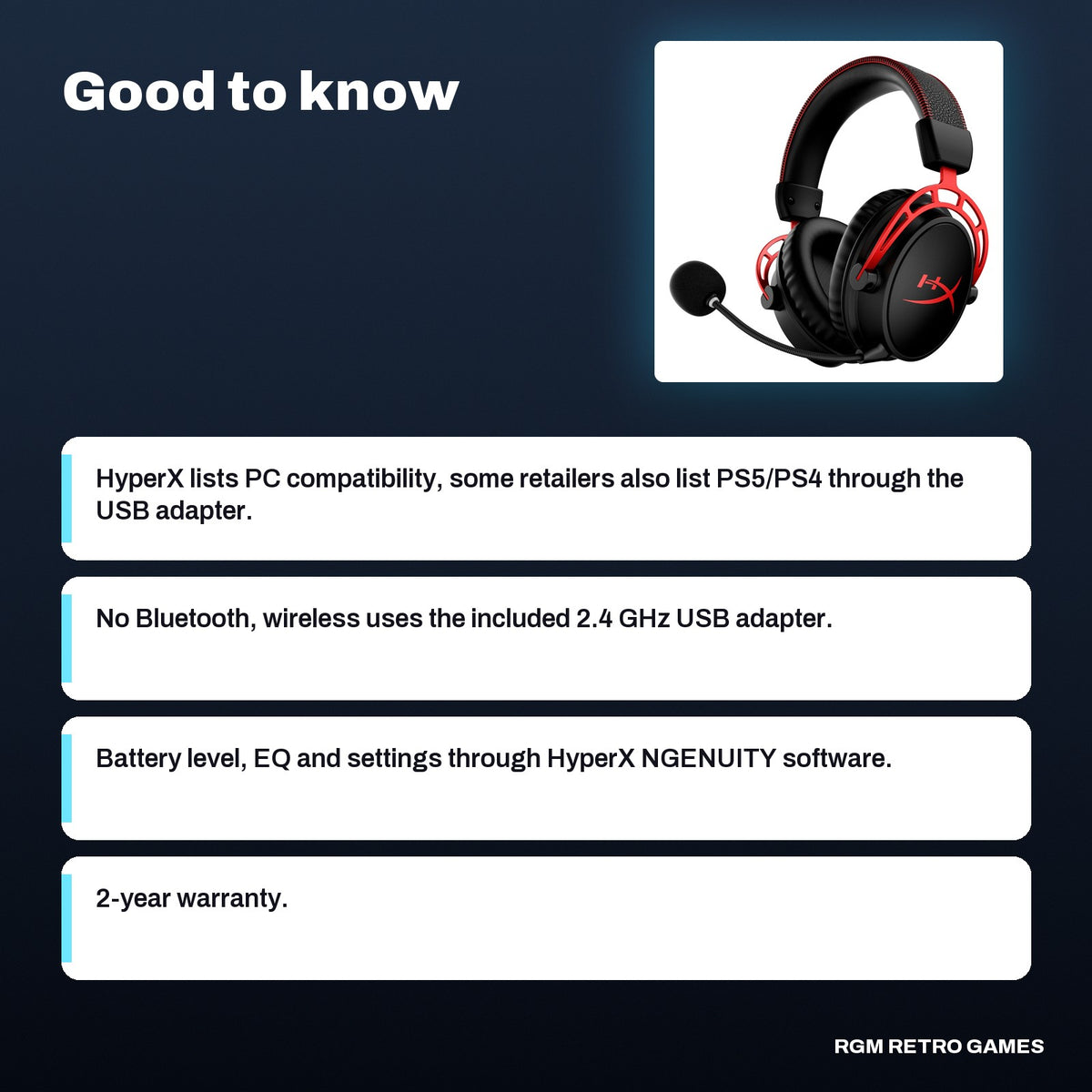 HyperX Cloud Alpha Wireless Gaming Headset (Black/Red), good to know before you buy