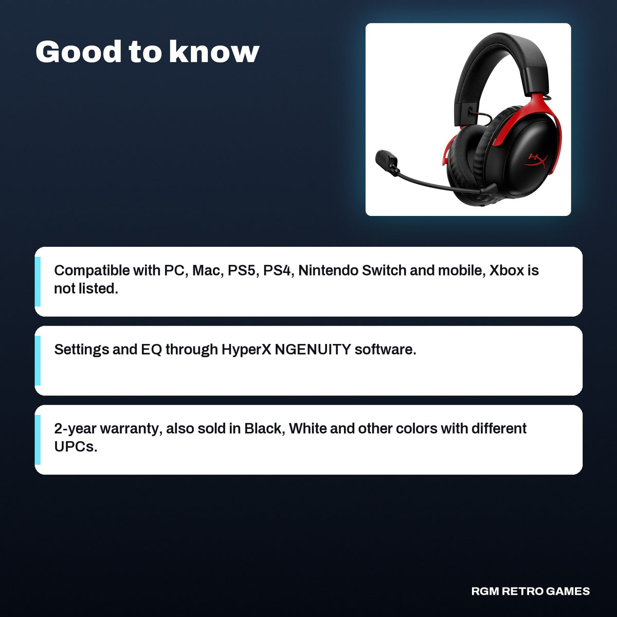 HyperX Cloud III S Wireless Gaming Headset - Black/Red, good to know before you buy