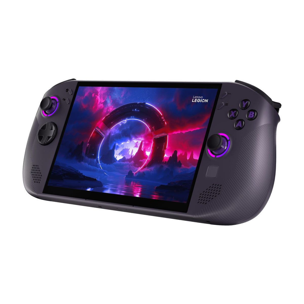 Lenovo Legion Go S Powered by SteamOS - 8-inch 120Hz, AMD Ryzen Z2 Go, 16GB, 512GB SSD (83L30030US), front view on a white background