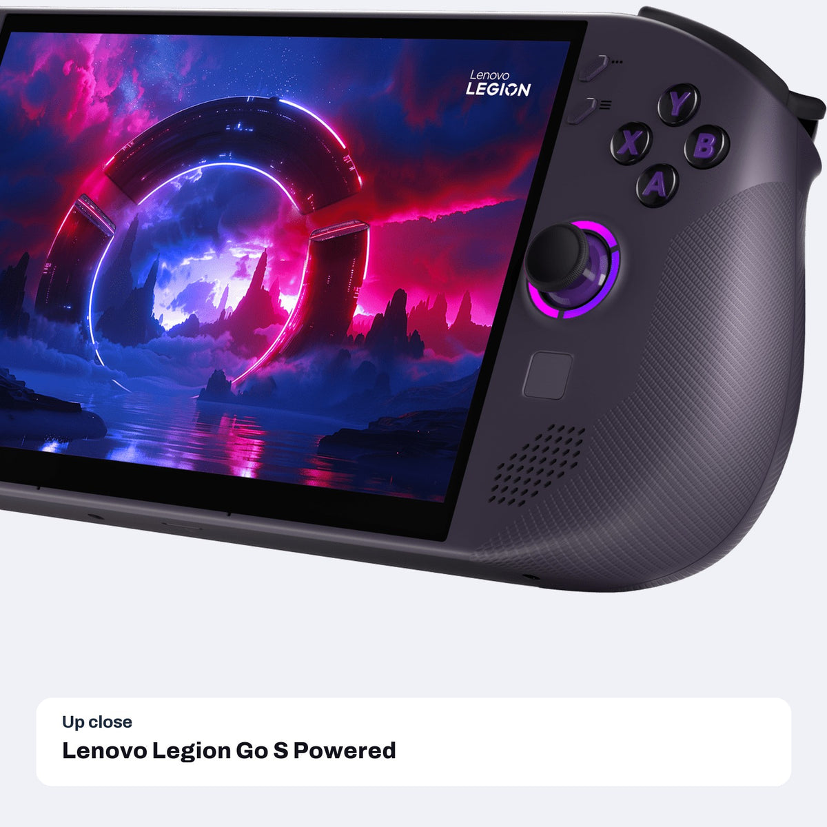Lenovo Legion Go S Powered by SteamOS - 8-inch 120Hz, AMD Ryzen Z2 Go, 16GB, 512GB SSD (83L30030US), close-up detail