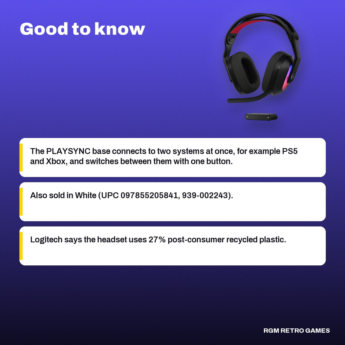 Logitech G ASTRO A20 X LIGHTSPEED Wireless Gaming Headset with PLAYSYNC - Black, good to know before you buy