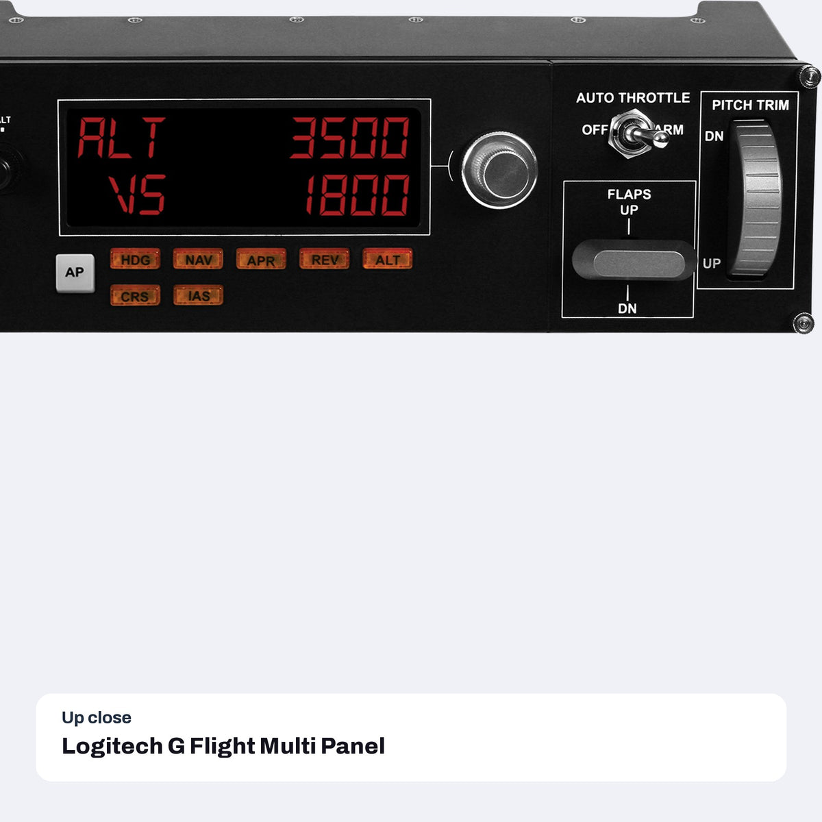 Logitech G Flight Multi Panel (Pro Flight Autopilot Panel), close-up detail