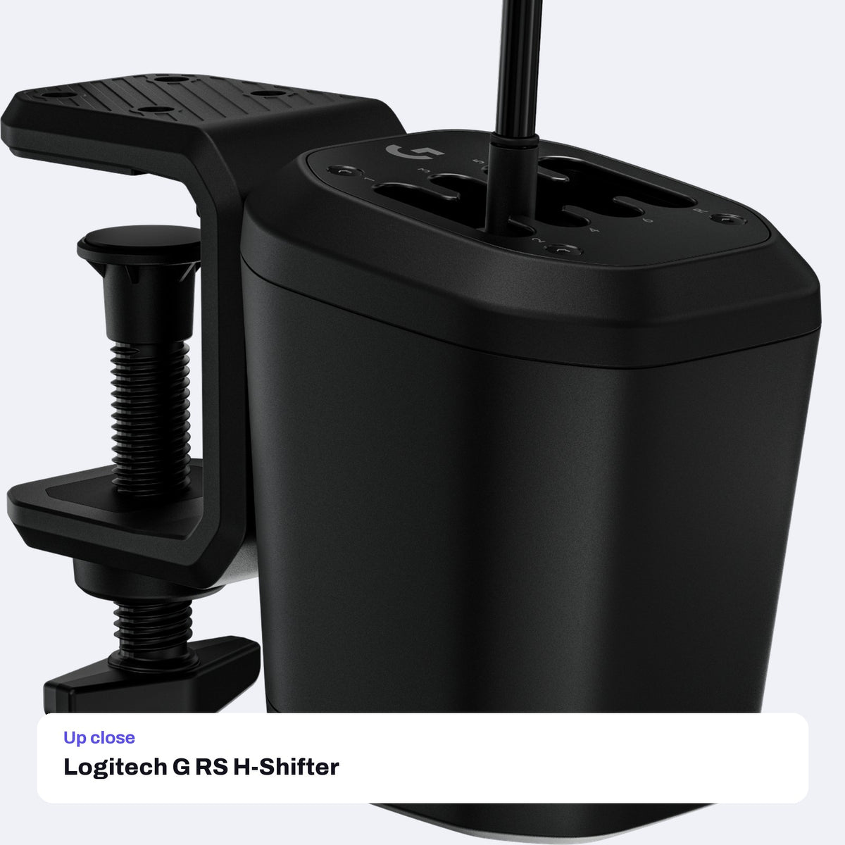 Logitech G RS H-Shifter, close-up detail
