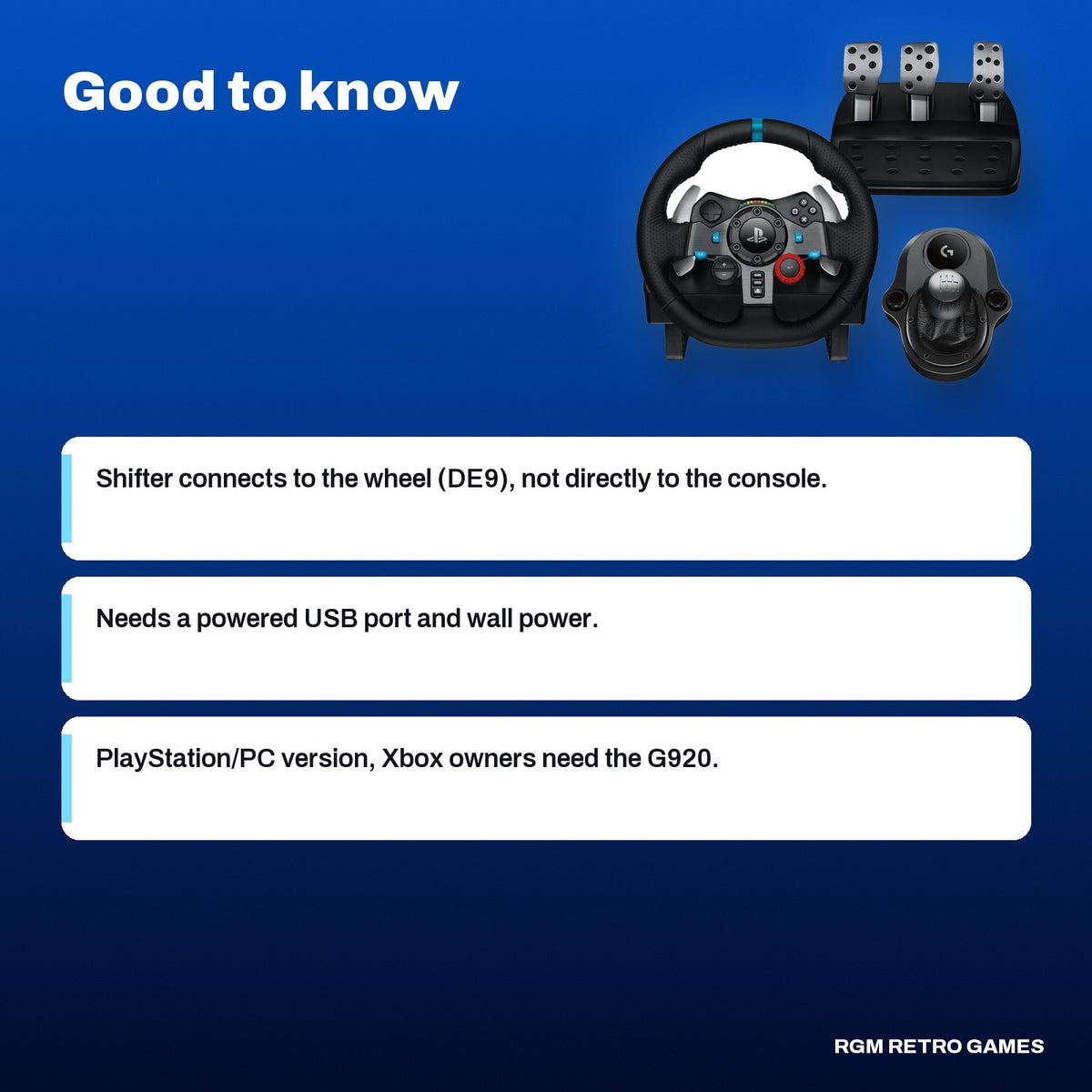 Logitech G29 Driving Force Racing Wheel and Pedals with Driving Force Shifter Bundle for PS5, PS4 and PC, good to know before you buy