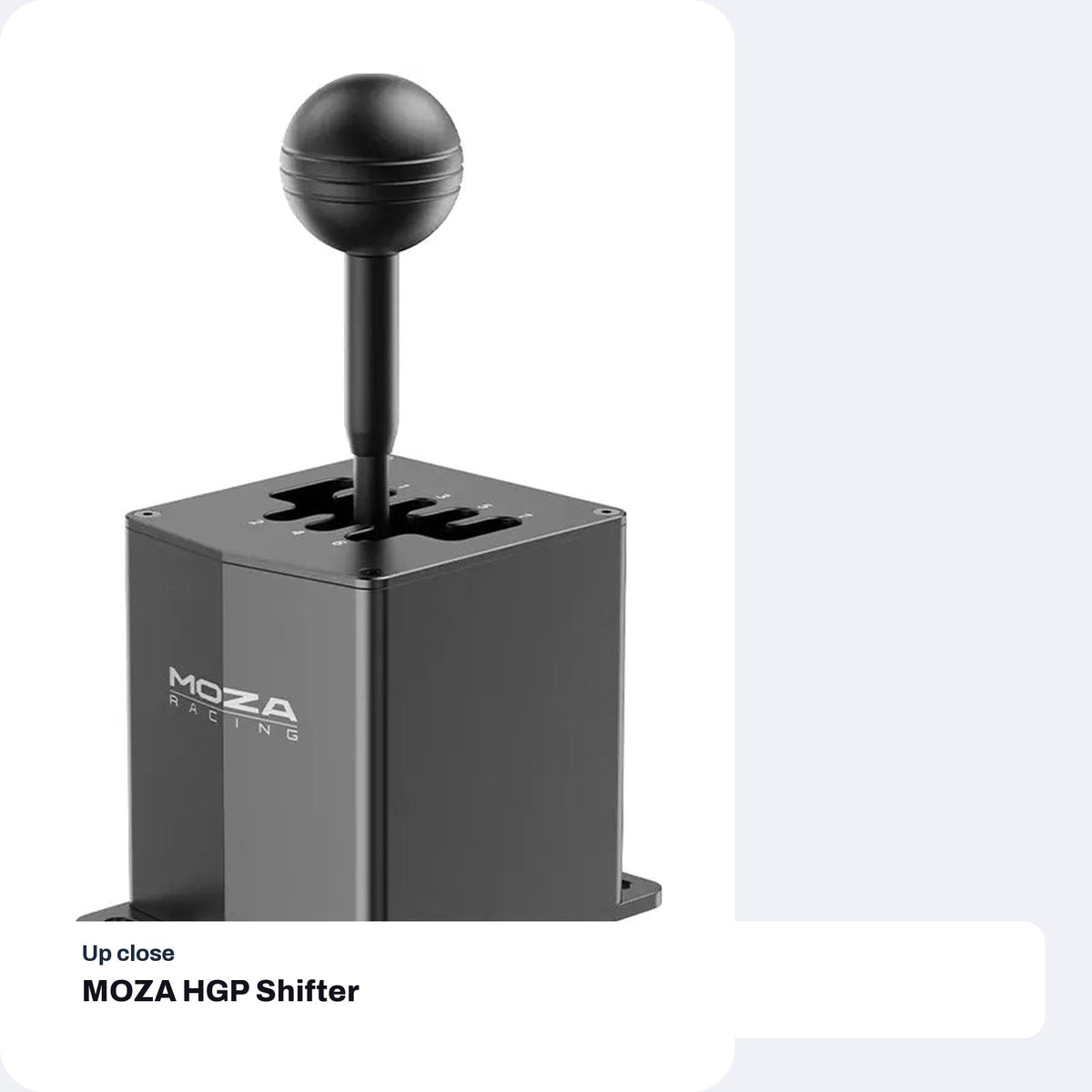 MOZA HGP Shifter, close-up detail