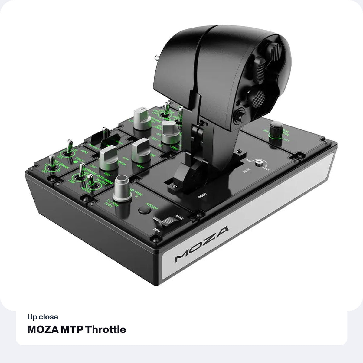 MOZA MTP Throttle (Flight Sim Throttle), close-up detail