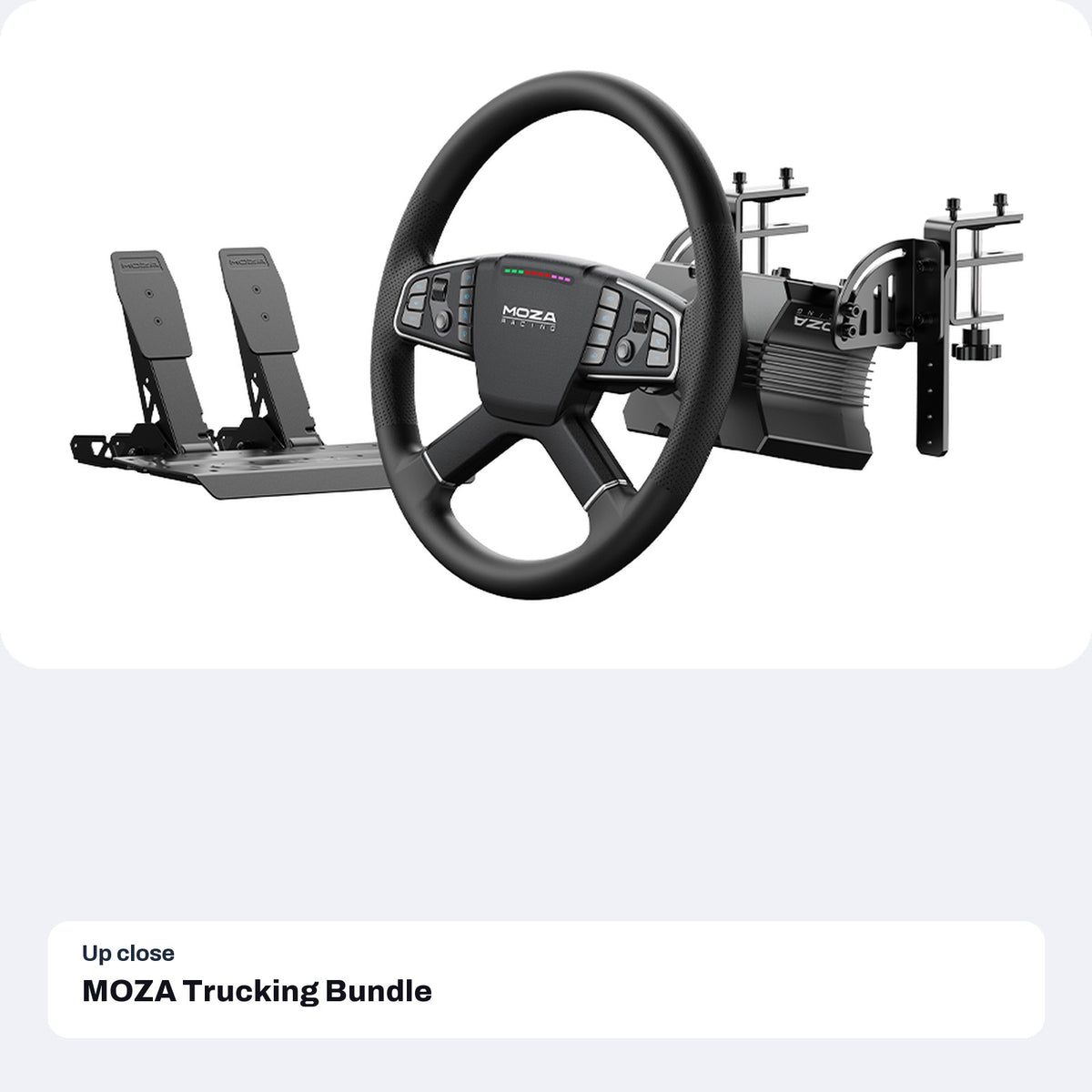 MOZA Trucking Bundle (R5 Truck Driving Simulator Bundle), close-up detail