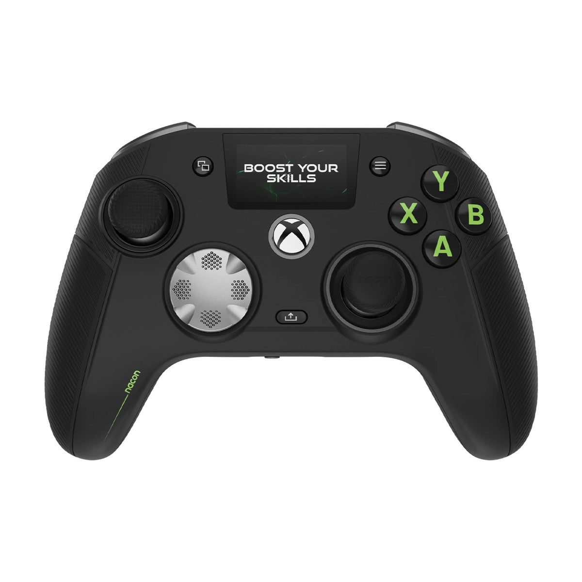 NACON Revolution X Unlimited Wireless Controller for Xbox Series X|S, Xbox One and PC - Black, front view on a white background