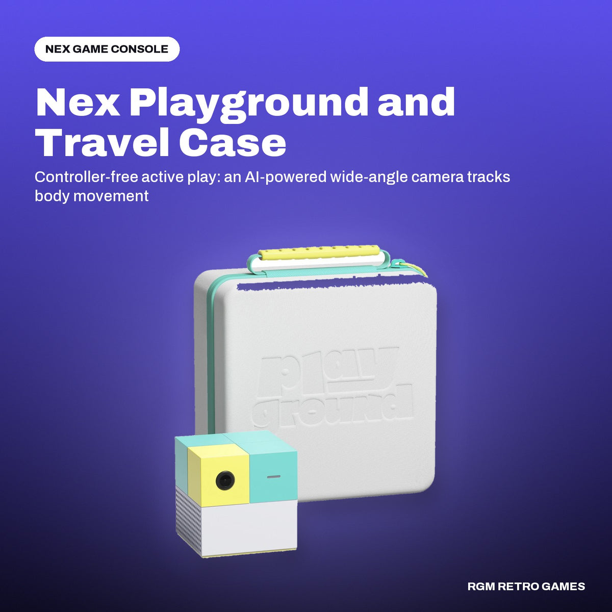 Nex Playground and Travel Case, 2-in-1 Bundle in a Nex color scene