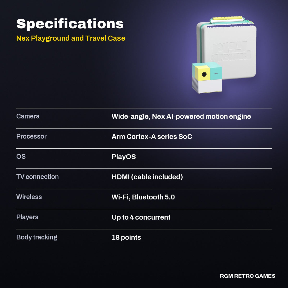 Nex Playground and Travel Case, 2-in-1 Bundle specifications