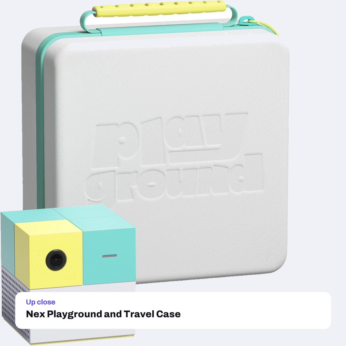 Nex Playground and Travel Case, 2-in-1 Bundle, close-up detail