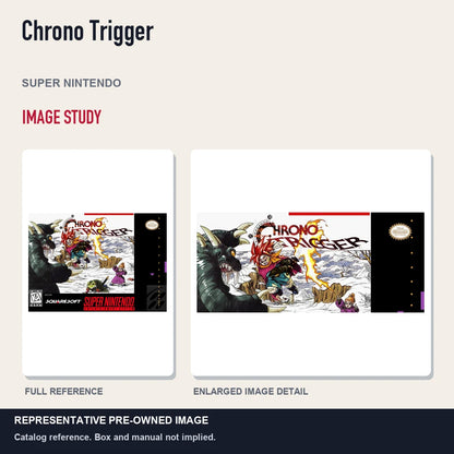 Representative pre-owned Chrono Trigger (Super Nintendo), full image and detail.