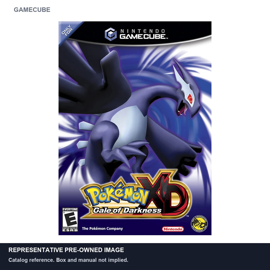 Representative pre-owned Pokemon XD: Gale of Darkness (GameCube), white product reference.