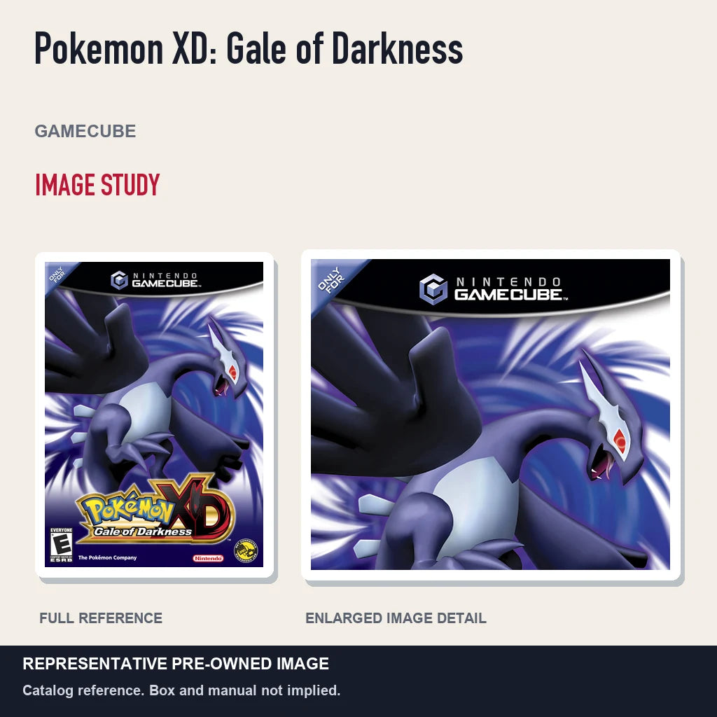 Representative pre-owned Pokemon XD: Gale of Darkness (GameCube), full image and detail.