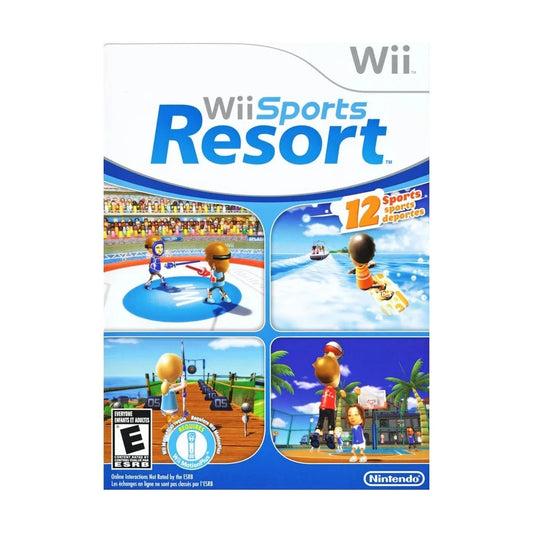 Representative pre-owned Wii Sports Resort (Wii), white product reference.