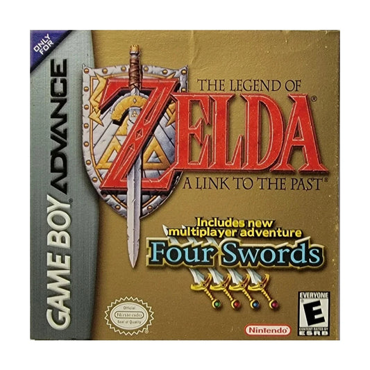 Representative pre-owned Zelda Link to the Past (Game Boy Advance), white product reference.