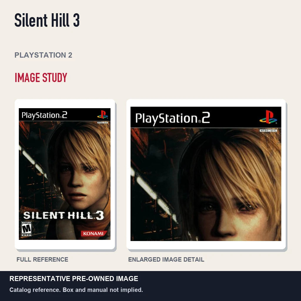 Representative pre-owned Silent Hill 3 (PlayStation 2), full image and detail.