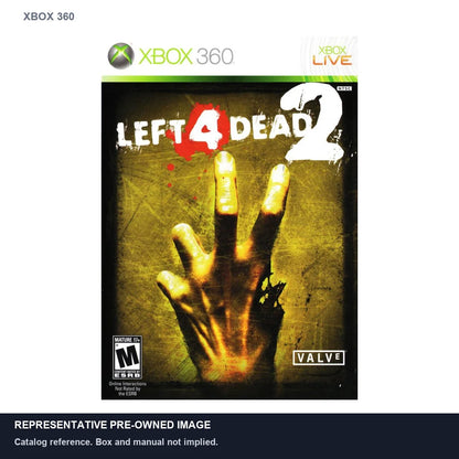 Representative pre-owned Left 4 Dead 2 (Xbox 360), white product reference.