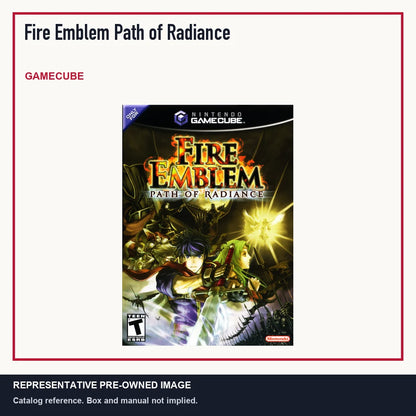 Representative pre-owned Fire Emblem Path of Radiance (GameCube), minimal product layout.