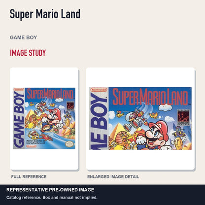 Representative pre-owned Super Mario Land (Game Boy), full image and detail.